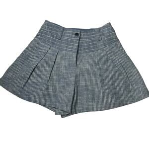 Ramy Brooks Billie Pleated Striped Shorts